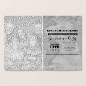 Graduation Party Pass Silberfolie Foil Card Folienkarte (Innenseite)