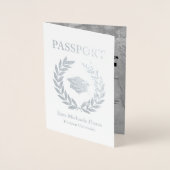 Graduation Party Pass Silberfolie Foil Card Folienkarte (Vorderseite)