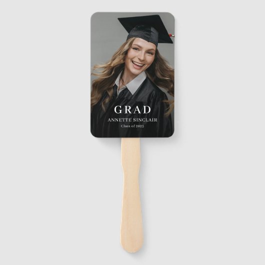 Graduation Party Photo Booth Fächer (Rückseite)