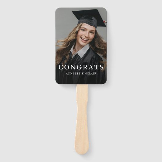 Graduation Party Photo Booth Fächer (Vorderseite)