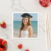 Graduation party photo script serviette (Beispiel)