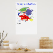 Graduation Party Poster Unterschrift (Küche)