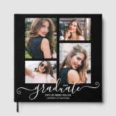 Graduation Party Scrap and Guest Book Gästebuch (Vorderseite)