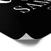 Graduation Party Script Willkommen Modernes Foto S Poster (Ecke)
