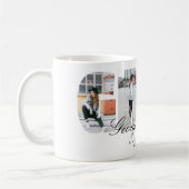 Graduation Photo Collage Graduate Gift Keepsake Kaffeetasse (Links)