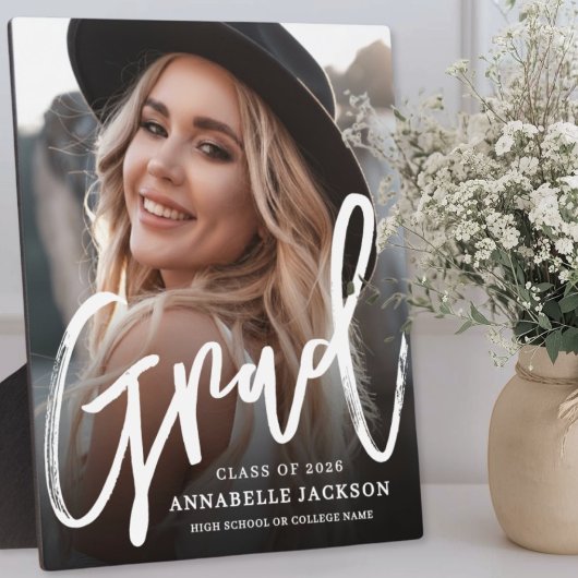 Graduation Photo Keepsake Fotoplatte