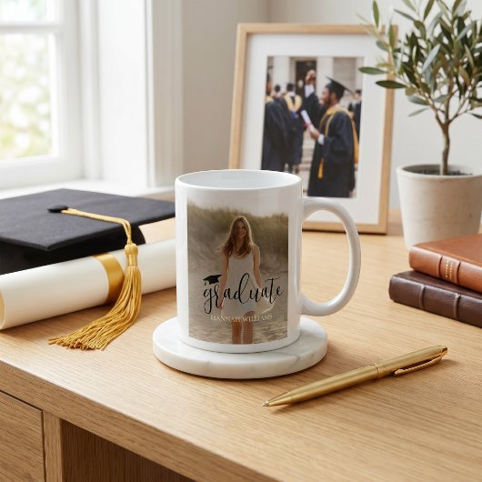 Graduation Photo Mug Personalized - Congratulation Kaffeetasse