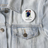 Graduation photo name year class university simple button (Beispiel)