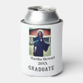 Graduation photo name year class university simple dosenkühler (Kanne Vorderseite)