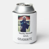 Graduation photo name year class university simple dosenkühler (Kanne Rückseite)