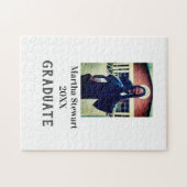 Graduation photo name year class university simple puzzle (Horizontal)