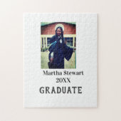 Graduation photo name year class university simple puzzle (Vertikal)