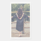 Graduation Photo Serviette (Vorderseite)