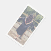 Graduation Photo Serviette (Ecke)