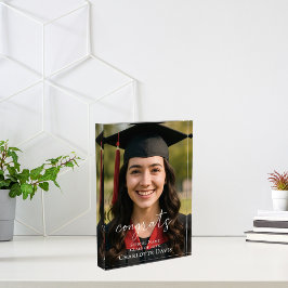 Graduation Photo Sign Celebrate the Graduate Fotoblock