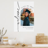 Graduation Photo Welcome Sign Poster (Küche)