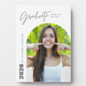 Graduation Plaque with Photo Fotoplatte (Vorderseite)