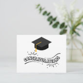 Graduation Postkarte (Stehend Vorderseite)