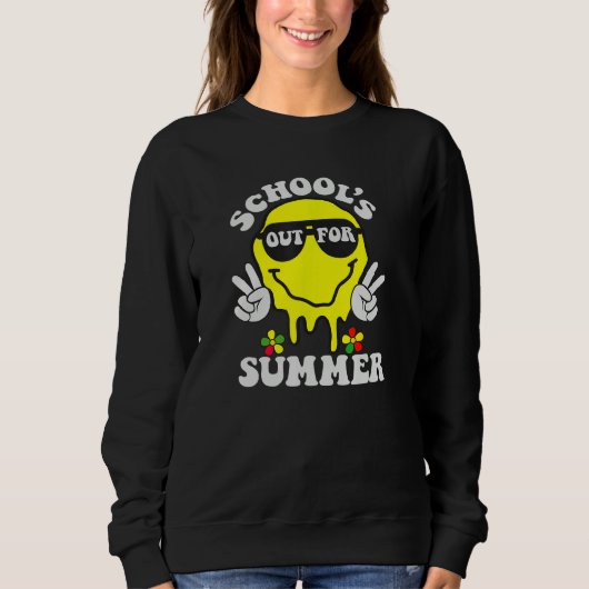 Graduation present Schools Out For Summer Students Sweatshirt (Vorderseite)