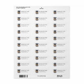 Graduation Return Address Labels (Vorne)