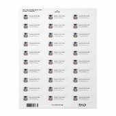 Graduation Return Address Labels (Vorne)
