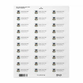Graduation Return Address Labels (Vorne)