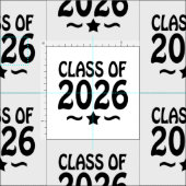 Graduation Star Class of 2026 Grad Stoff (Kachel)