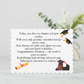  Graduation- Universal Design for all ages Einladung (Stehend Vorderseite)