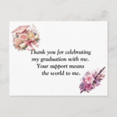  Graduation- Universal Design for all ages Postkarte (Vorderseite)