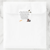 Graduation- Universal Design for all ages Quadratischer Aufkleber (Tasche)