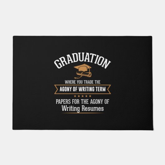 Graduation Where You Trade Fußmatte (Vorderseite)