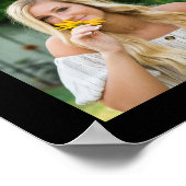 Graduationspartei 43 FotoCollage Personalisiert Poster (Ecke)