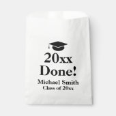 Graduationspartei Custom To-go Leckerei Taschen Ge Geschenktütchen (Vorderseite)