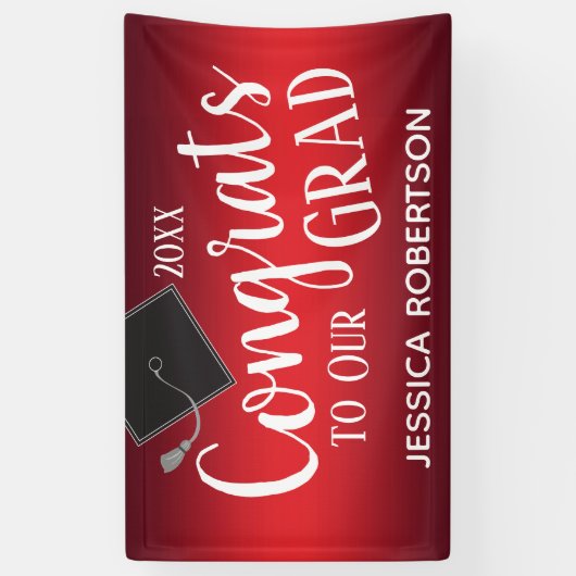 Graduationspartei-Klasse 2022 Banner (Vertikal)