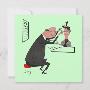 Graduationspartei oder Einladung des Optometristen