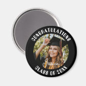 Graduationspartei Süßes Personalisiertes Foto und Magnet (Vorderseite/Rückseite)