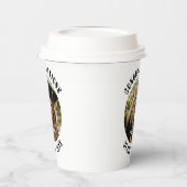 Graduationspartei Süßes Personalisiertes Foto und Pappbecher (Links)