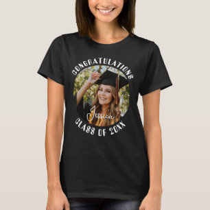 Graduationspartei Süßes Personalisiertes Foto und  T-Shirt