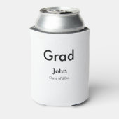 Graduiern Name Glückwunsch Datum Jahrestext Dosenkühler (Kanne Rückseite)