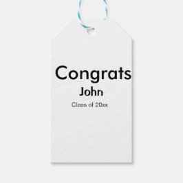 Graduiern Name Glückwunsch Datum Jahrestext Geschenkanhänger