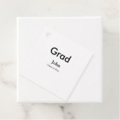 Graduiern Name Glückwunsch Datum Jahrestext Geschenkanhänger (Beispiel)