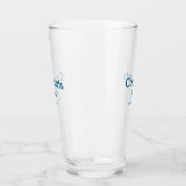 Graduiern Name Glückwunsch Datum Jahrestext Glas (Links)