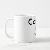 Graduiern Name Glückwunsch Datum Jahrestext Kaffeetasse (Links)