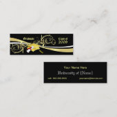 Graduierte Namenskarten (Vorne/Hinten)