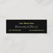 Graduierte Namenskarten (Rückseite)