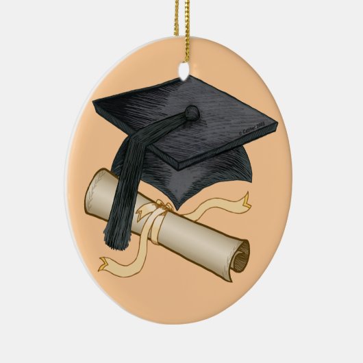Graduiertenabschluss Keramikornament (Rechts)