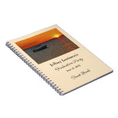 Graduiertenbuch, Fischerboot, Name Notizblock (Rechte Seite)