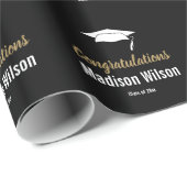 GraduiertenCap Geschenkpapier (Rolleneckpunkt)