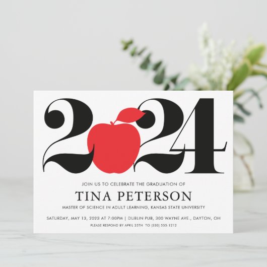 Graduiertengruppe Einladung (Stehend Vorderseite)