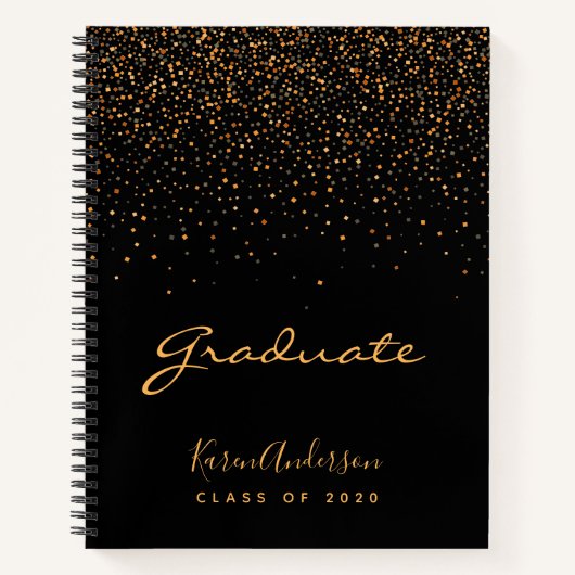 Graduiertengruppe Graduiertengold Notizblock (Vorderseite)